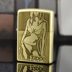 Bật lửa Zippo Phiên Bản Bóng khắc hình cô gái sexy - Mã SP: ZPC1764