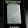 Bật lửa Zippo phiên bản Crom khắc Zippo U.S.A vát chéo hai bên