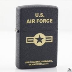 Bật lửa Zippo phiên bản đen nứt USAF - Mã SP: ZPC0671