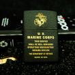 Bật Lửa Zippo Phiên Bản Màu Đen Nứt Khắc Logo U.S MARINE CORPS