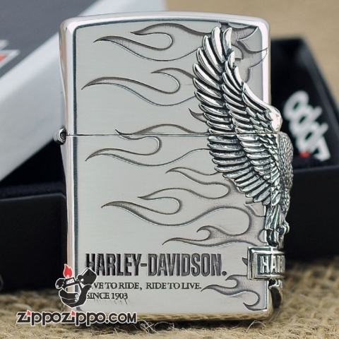 Bật lửa Zippo phiên bản Original Eagle Harley