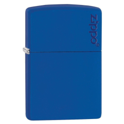 Bật Lửa Zippo Sơn Màu Xanh Hoàng Gia - Logo Zippo SKU 229ZL - Mã SP: ZPC1234