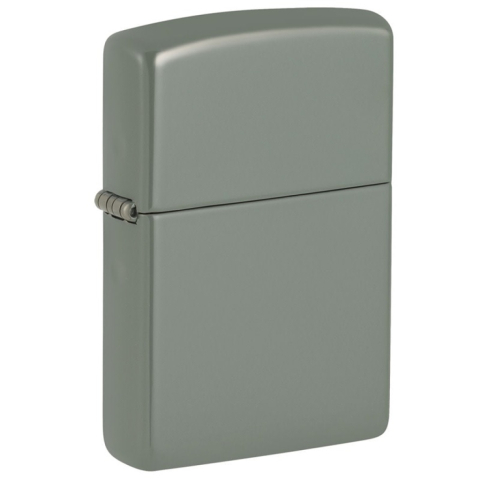 Bật Lửa Zippo Sơn Tĩnh Điện Màu Xanh Xám- Sku 49843 – Zippo Sage Green Zippo