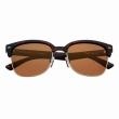 Mắt Kính Zippo Brown Polarized Semi-Rimless Sunglasses - OG04-01