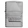 Zippo 29672 – Zippo Armor Multicut Bolts and Flame High Polish Chrome