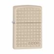 Zippo 29923 - Round Square Design Cream Matte