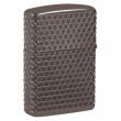 Zippo 46316 – Zippo Armor MultiCut Diamond Pattern with Crystals Black Ice