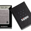 Zippo 46399 – Zippo Armor® Deep Carved Flame Antique Silver