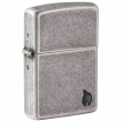 Zippo 46399 – Zippo Armor® Deep Carved Flame Antique Silver