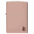 Zippo 46401 – Zippo Armor® Deep Carved Flame High Polish Rose Gold