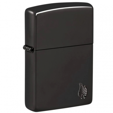 Zippo 46402 – Zippo Armor® Deep Carved Flame High Polish Black
