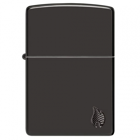 Zippo 46402 – Zippo Armor® Deep Carved Flame High Polish Black