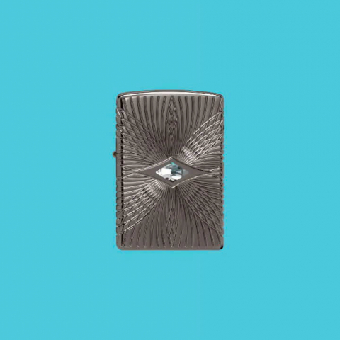 Zippo 49291 – Zippo Multicut Pattern Armor Black Ice