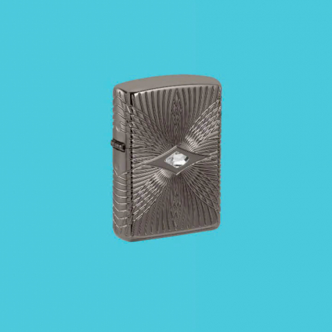 Zippo 49291 – Zippo Multicut Pattern Armor Black Ice