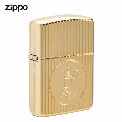 Zippo 49631 – Zippo Phiên Bản Kỷ Niệm Ông Tổ Zippo Mạ Vàng 18K