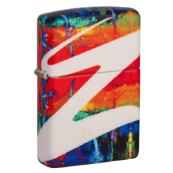 Zippo 49682 –  Zippo Họa Tiết Chữ Z Tan Chảy - Mã SP: ZPC4240