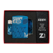 Zippo 49705 – Zippo Skull Design Armor® High Polish Blue