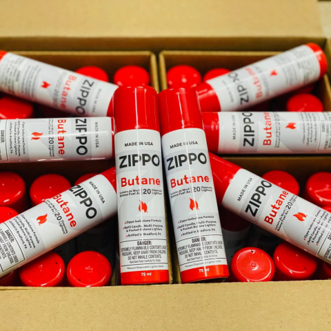 Zippo Butane Fuel 75ml – Gas Butane Zippo chính hãng Mỹ 75ml