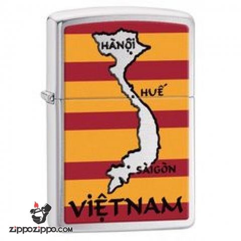zippo chiến tranh việt nam hình bản đồ