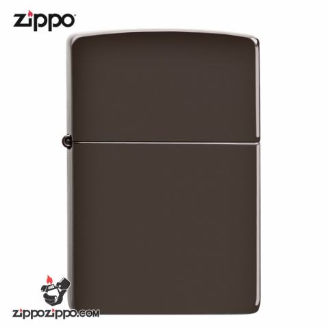 Bật Lửa Zippo Sơn Màu Nâu Hạt Dẻ - SKU 49180 – Zippo Brown