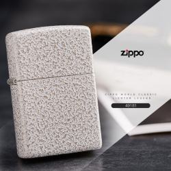 Bật Lửa Zippo Sơn Màu Trắng Ánh Kim - SKU 49181 – Zippo Mercury Glass - Mã SP: ZPC2884