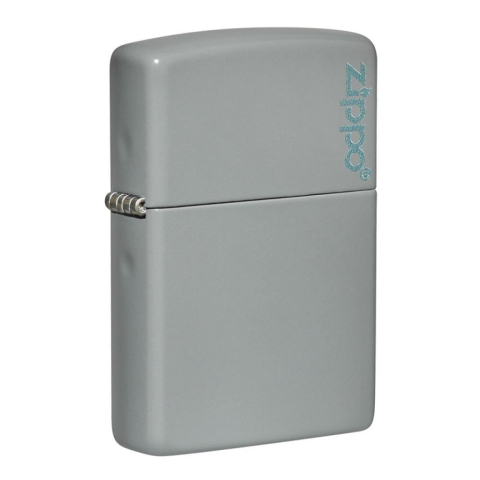 Zippo Classic Flat Grey Zippo Logo – 49452Zl