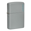 Zippo Classic Flat Grey Zippo Logo – 49452Zl