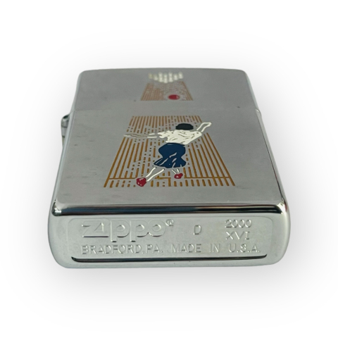 Zippo Cổ Chủ Đề Bowing Nữ Năm 2000