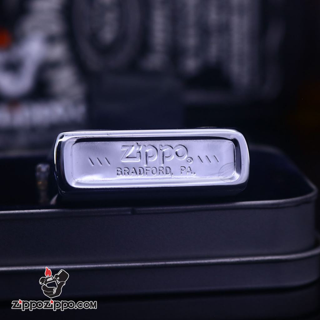 Zippo cổ Đời Cổ Quý Hiếm Bạc xước sản xuất năm 1984