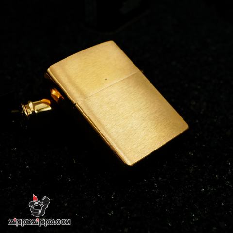 ZIPPO CỔ ĐỒNG NGUYÊN KHỐI BẢN XƯỚC MẠ VÀNG HỒNG SẢN XUẤT NĂM 1998