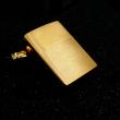ZIPPO CỔ ĐỒNG NGUYÊN KHỐI BẢN XƯỚC MẠ VÀNG HỒNG SẢN XUẤT NĂM 1998