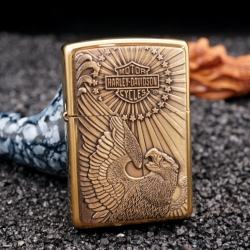 zippo cổ harley davidsion đại bàng nổi XII (1996) - Mã SP: ZPC1802