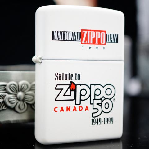 Zippo Cổ màu trắng bản Kỷ Niệm 1949-1999