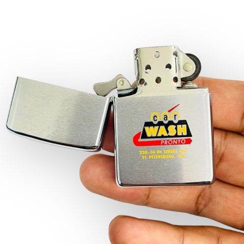 ZIPPO CỎ SẢN XUẤT NĂM 1969 CHỦ ĐỀ CAR PHAY XƯỚC