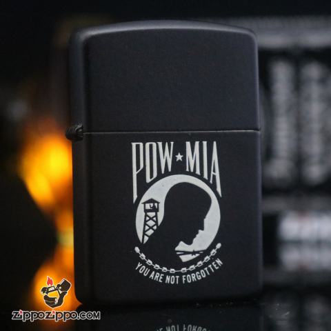 Zippo đời la mã sản xuất năm 1991 POW MIA