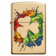 Zippo Graffiti Clover Design – 49125