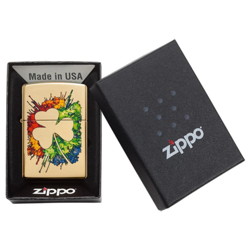 Zippo Graffiti Clover Design – 49125