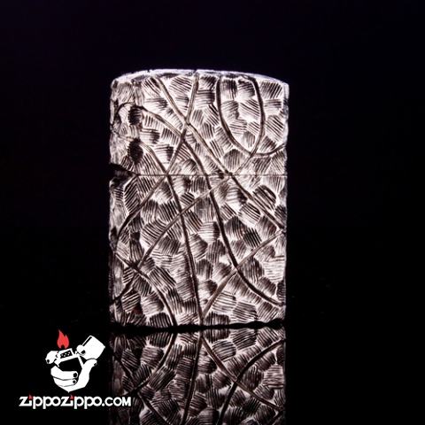 Zippo handmade bạc  tây tạng phiên bản giới hạn limited