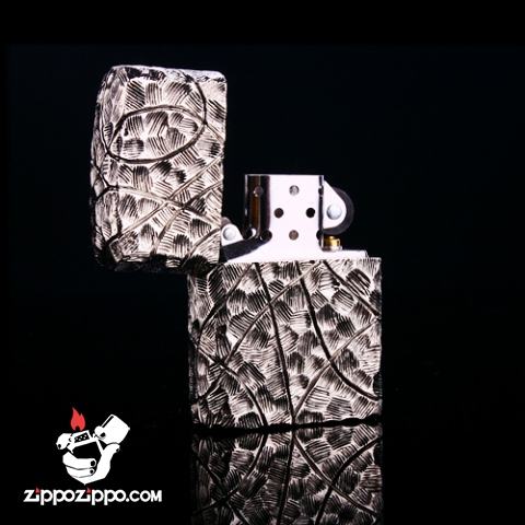 Zippo handmade bạc  tây tạng phiên bản giới hạn limited