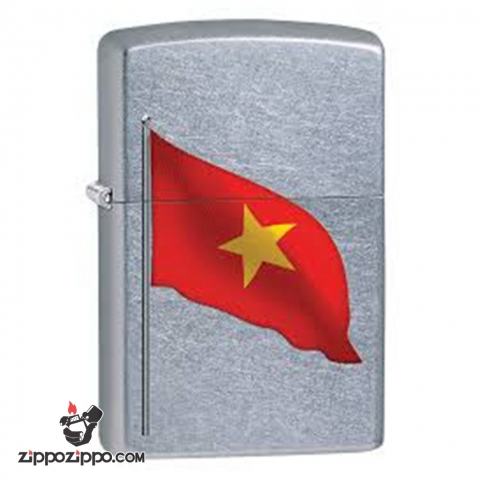 zippo hình cờ đỏ việt nam