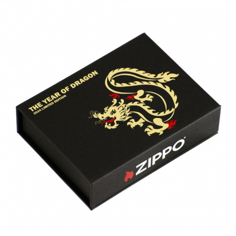 Zippo kỷ niệm Năm con Rồng với phiên bản giới hạn 2024 (Nickel)