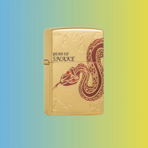 Zippo kỷ niệm năm Rắn 2025 phiên bản giới hạn 1000 chiếc thị trường Châu Á