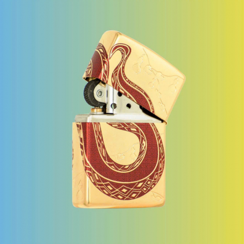 Zippo kỷ niệm năm Rắn 2025 phiên bản giới hạn 1000 chiếc thị trường Châu Á