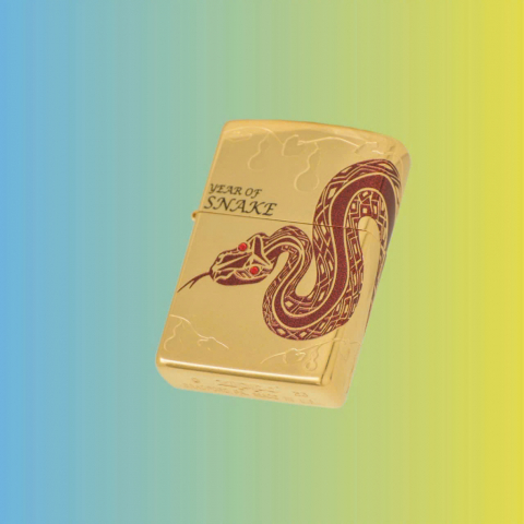 Zippo kỷ niệm năm Rắn 2025 phiên bản giới hạn 1000 chiếc thị trường Châu Á