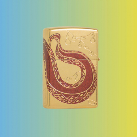 Zippo kỷ niệm năm Rắn 2025 phiên bản giới hạn 1000 chiếc thị trường Châu Á