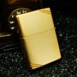 Zippo La mã đồng bóng Vintage vát chéo sản xuất năm XII-1996
