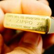 Zippo La mã đồng bóng Vintage vát chéo sản xuất năm XII-1996
