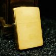 Zippo La mã đồng xước solid brass sản xuất năm XII-1996