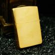 Zippo La mã đồng xước solid brass sản xuất năm XII-1996