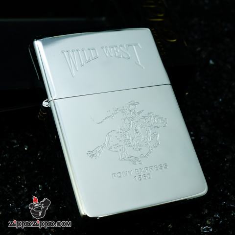 ZIppo La mã wild west - pony express 1860